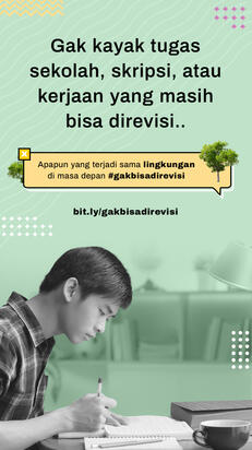 #gakbisadirevisi